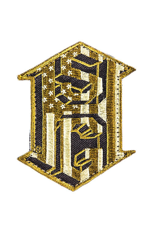 Patriotic Logo Patch