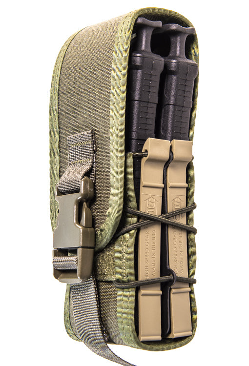 ハイスピードギア X2R RIFLE MAG POUCH (COVERED) High Speed Gear | Double Pistol TACO Pouch | Double Pistol Pouch